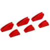 Pieza de repuesto para llave de tubo Knipex 86 09 250 V01 rojo plástico 6 uds.