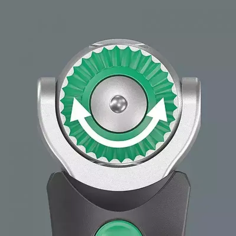 Llave de carraca Wera 05004281001 18 pzs. negro verde