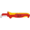 Cuchillo fijo Knipex 009855 metálico rojo amarillo