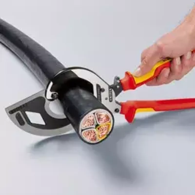 Knipex 95 36 320 cortacables, 320 mm, pavonado negro