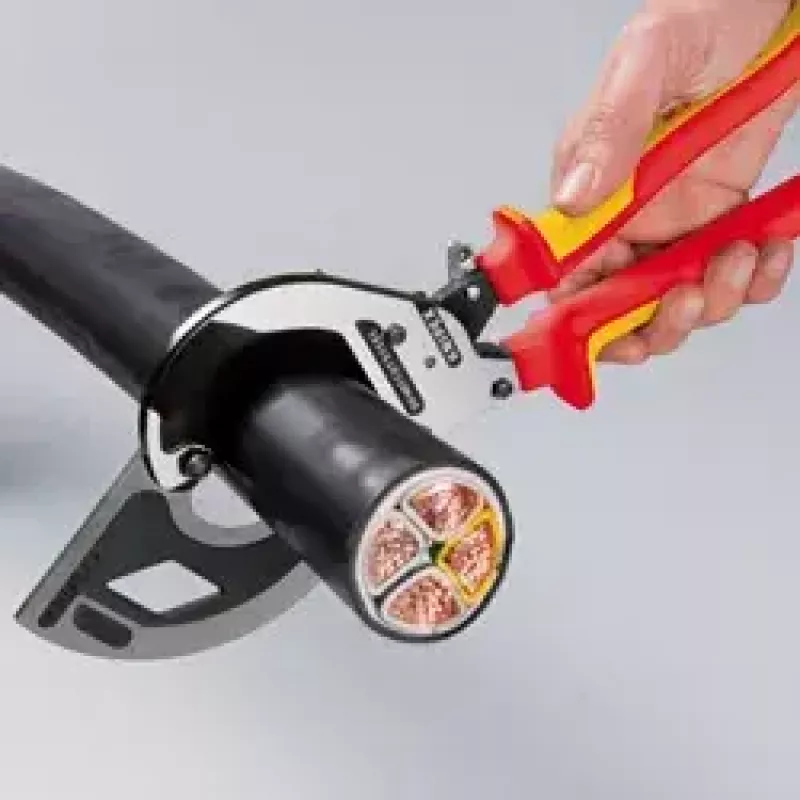 Knipex 95 36 320 cortacables, 320 mm, pavonado negro