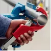 Cortatubos Knipex 90 31 03 BK apto para latón, cobre, acero