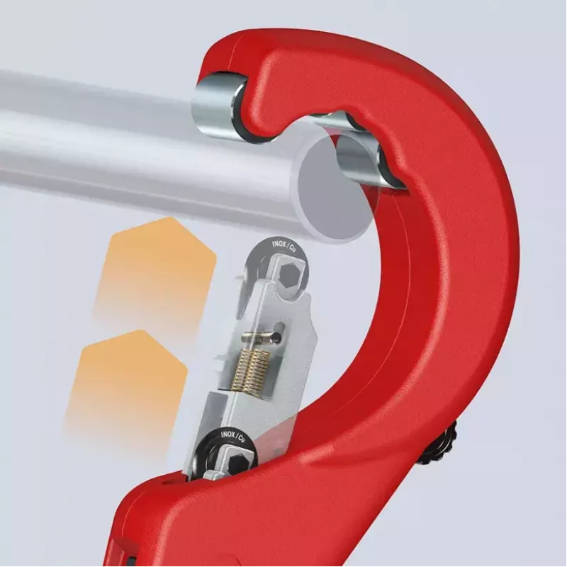 Cortatubos Knipex 90 31 03 BK apto para latón, cobre, acero
