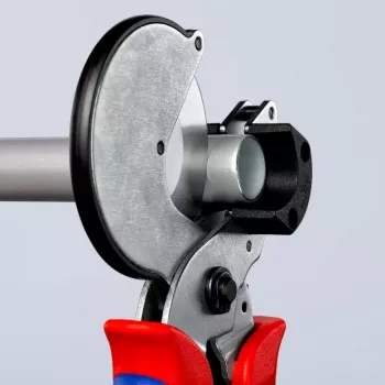 Tijera para tubos Knipex 90 25 25 aluminio negro azul rojo 210 mm