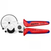 Tijera para tubos Knipex 90 25 25 aluminio negro azul rojo 210 mm