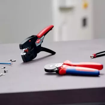 Knipex 12 72 190 alicate acero mango de plástico negro rojo 190 mm