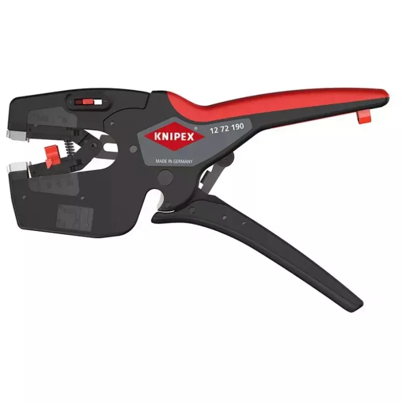 Knipex 12 72 190 alicate acero mango de plástico negro rojo 190 mm