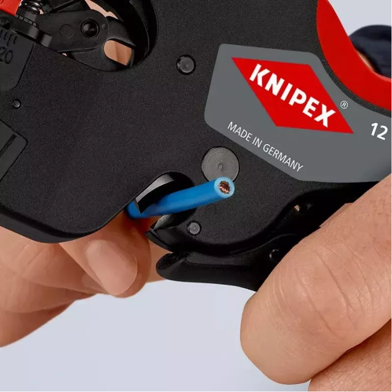 Knipex 12 72 190 alicate acero mango de plástico negro rojo 190 mm