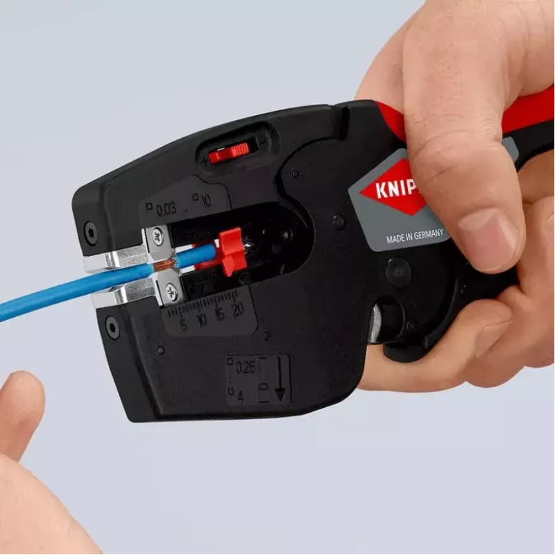 Knipex 12 72 190 alicate acero mango de plástico negro rojo 190 mm