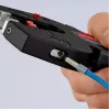 Knipex 12 72 190 alicate acero mango de plástico negro rojo 190 mm