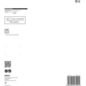 Bosch 2 608 900 336 Juego de brocas planas 13 uds.