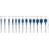 Bosch 2 608 900 336 Juego de brocas planas 13 uds.