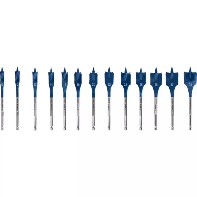 Bosch 2 608 900 336 Juego de brocas planas 13 uds.