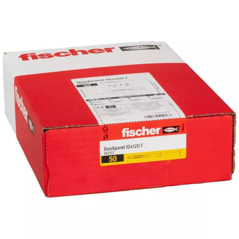 Taco de expansión Fischer 562157 120 mm nailon 50 uds.