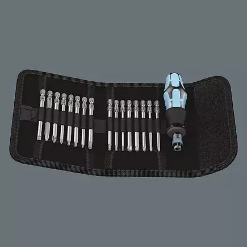 Juego de puntas de destornillador Wera Kompakt 60 16 piezas