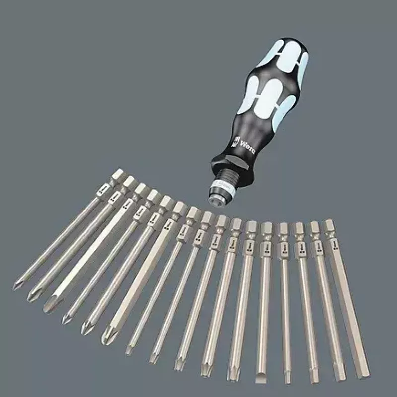 Juego de puntas de destornillador Wera Kompakt 60 16 piezas