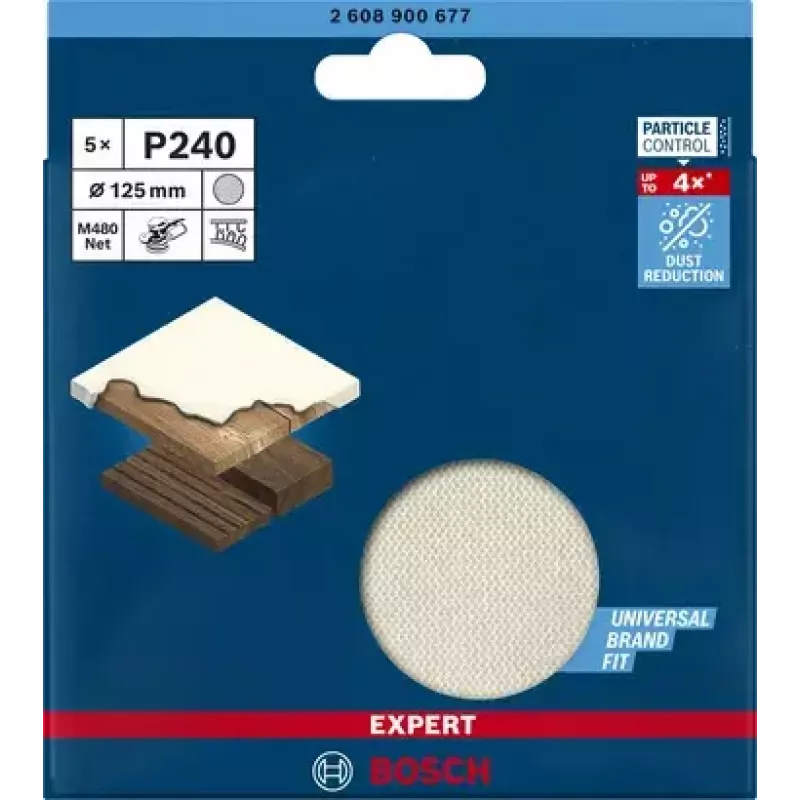 Malla de lijar Bosch Expert M480