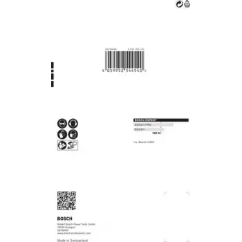 Accesorio de lijado para herramienta rotativa Bosch 2 608 901 114 madera hoja de lijar