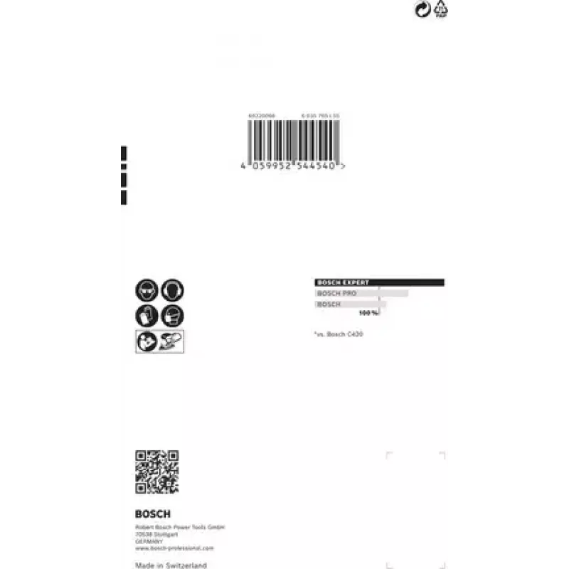 Accesorio de lijado para herramienta rotativa Bosch 2 608 901 114 madera hoja de lijar