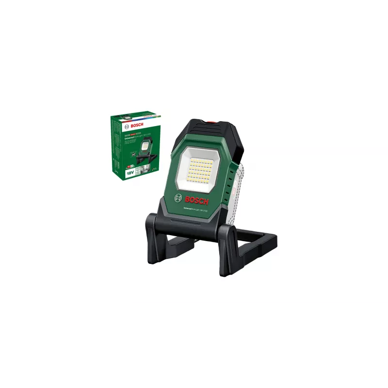 Bosch UniversalWorkLight 18V-2100 negro, verde