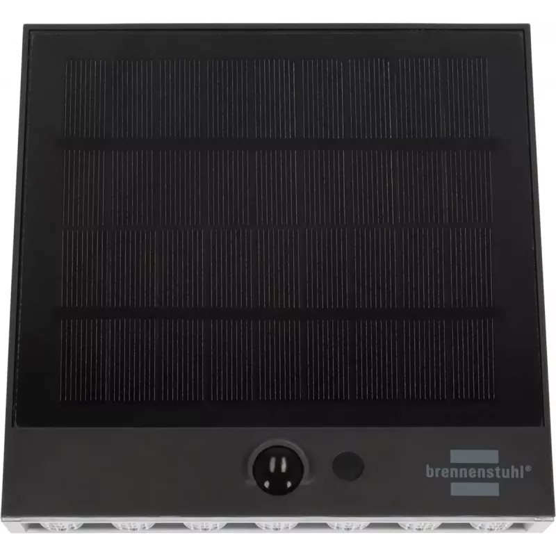 Brennenstuhl SOL 1000 Plana 1173740002 foco LED solar de pared, 2 W