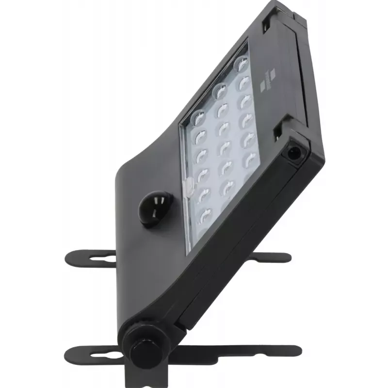 Brennenstuhl SOL 1000 Pad 1173740003 foco LED solar de pared, 2,1 W, negro
