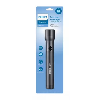 Philips SFL4003T/10 linterna negra linterna de mano de presión LED