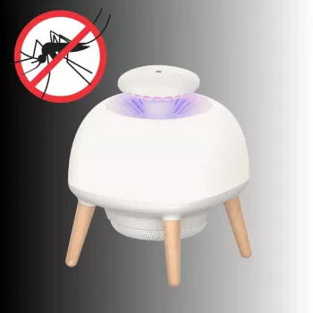 Exterminador de mosquitos para interiores Stylies COP001279 — luz UV, sin productos químicos, compacto para uso sobre la mesa en casa