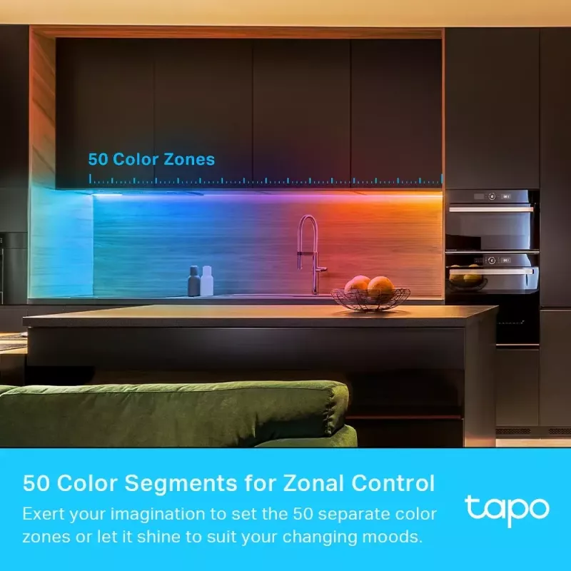 Tira de luz universal TP-Link Tapo Smart Wi-Fi Light Strip