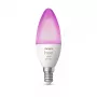 Bombilla inteligente Philips Hue White and colour ambience vela E14 929002294204