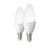 Bombilla inteligente Philips Hue White Ambiance vela E14, 5,2 W, Bluetooth/Zigbee, 39×39×117 mm