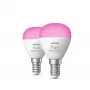 Philips Hue White and Color Ambience Lustre – bombilla inteligente E14 – (pack de 2)