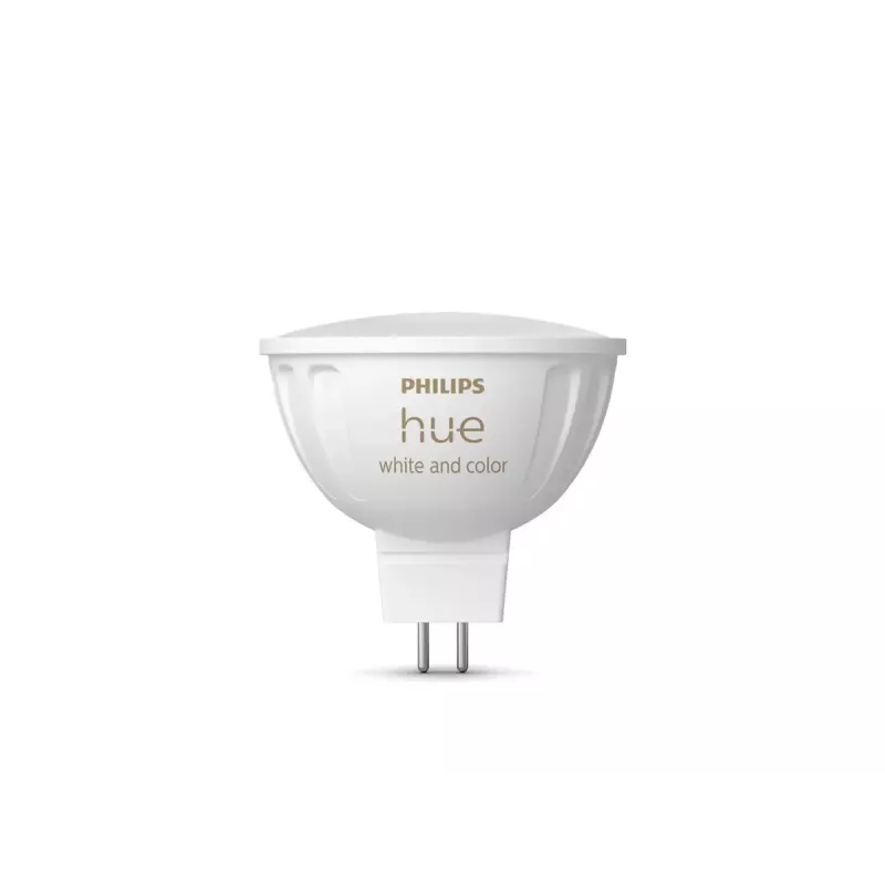 Bombilla LED Philips Hue White and Colour Ambiance MR16, GU5.3, 12 V, 6,3 W, 400 lm, regulable