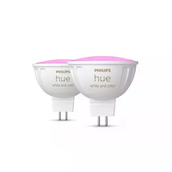 Foco de iluminación inteligente Philips Hue White and colour ambience MR16, GU53, 6,3 W, Bluetooth/Zigbee