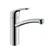 Hansgrohe Focus M41 grifo de cocina monomando 160, 1jet, cromo
