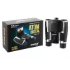Prismáticos Levenhuk Atom DB20 con 20 aumentos y cámara integrada de 2-MP, pantalla LCD