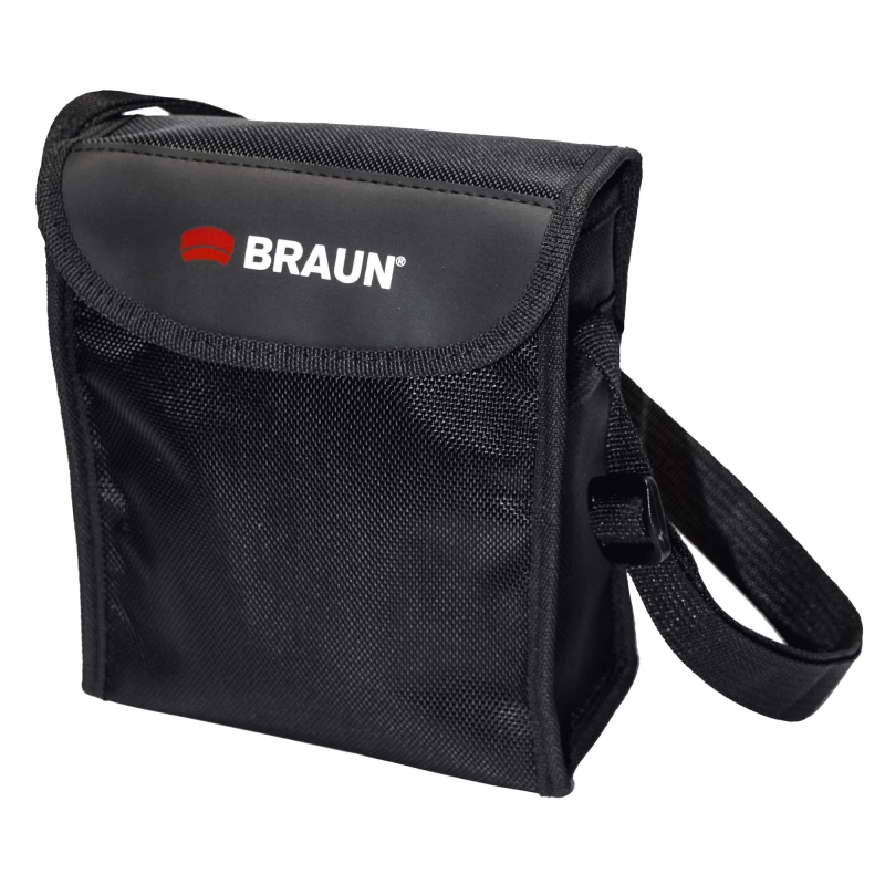 Prismáticos Braun Compagno 8 x 50 WP BAK-4 tejado negro
