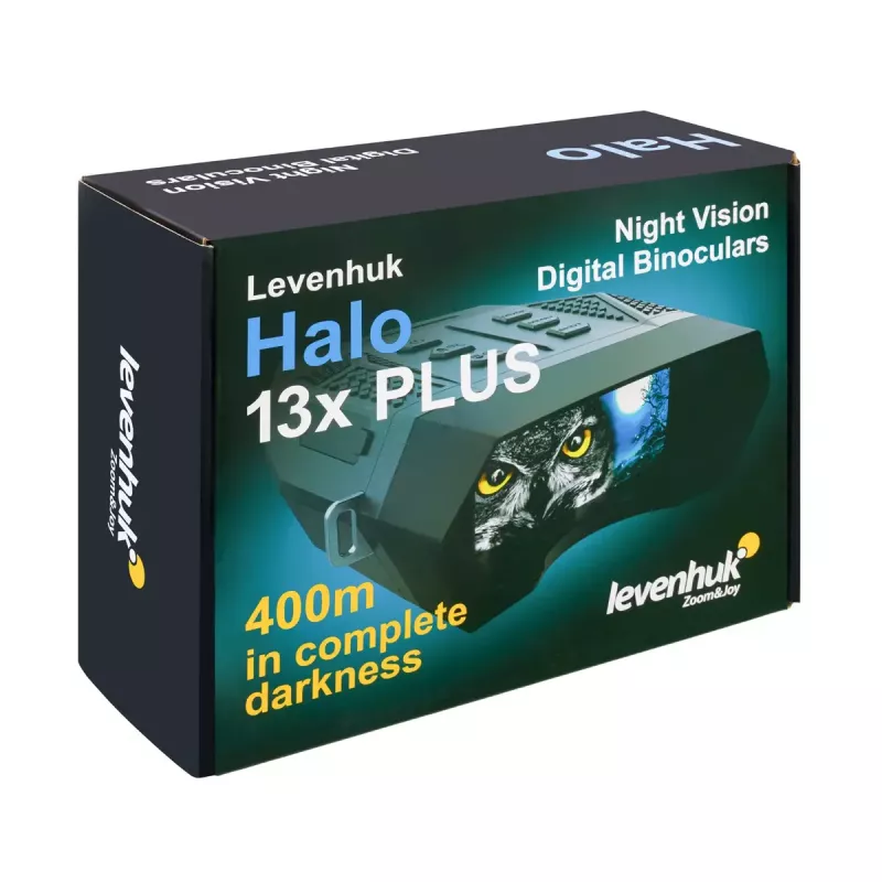 Prismáticos Levenhuk Halo 13x Plus aumento 13x negro