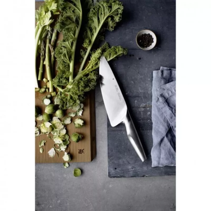 WMF Chef's Edition 1.882.026.032 cuchillo para pan y uso general, cepillado, 24 cm