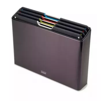 Tabla de cortar Joseph Joseph Folio Steel rectangular carbón 356x263mm