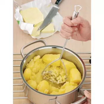 WMF Profi Plus Prensapatatas tradicional de acero inoxidable
