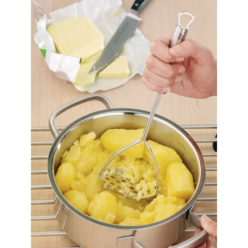 WMF Profi Plus Prensapatatas tradicional de acero inoxidable