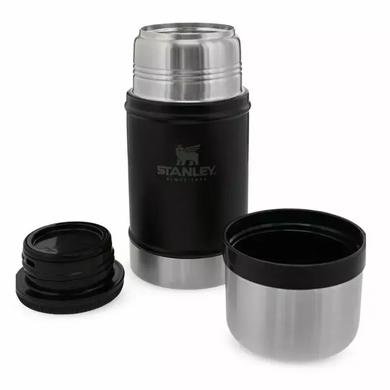 Botella isotérmica Stanley 10-07936-004 0,7 L negra acero inoxidable