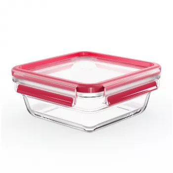 EMSA CLIP & CLOSE N10414 Caja cuadrada 0,8 L transparente 1 ud.