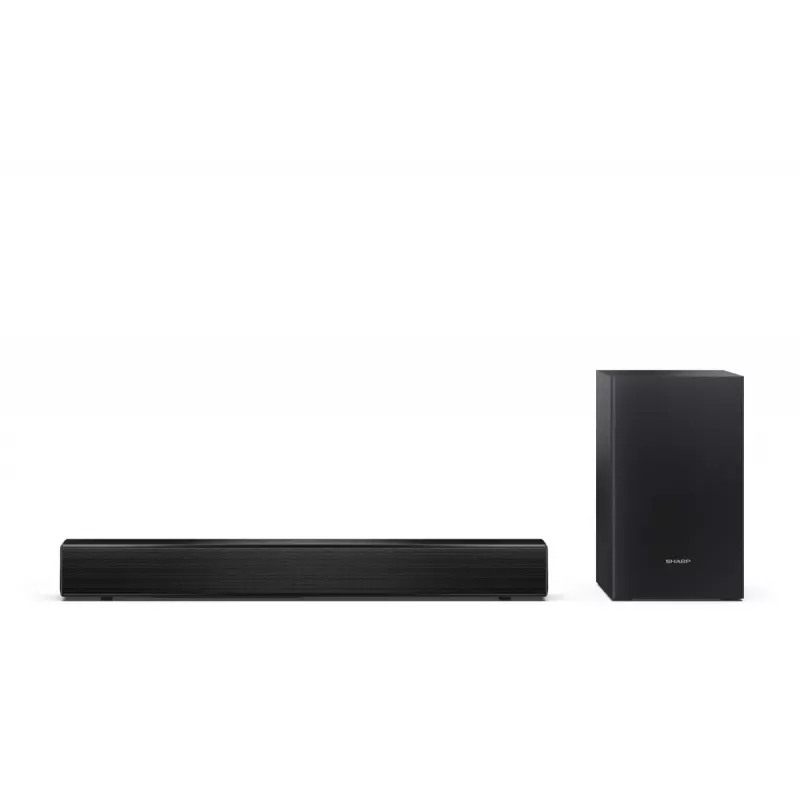 Barra de sonido Sharp HT-SBW121 2.1 canales 160W con subwoofer inalámbrico