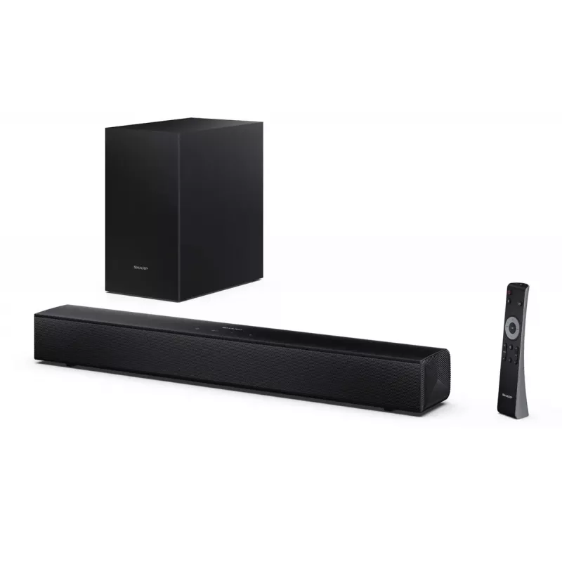Barra de sonido Sharp HT-SBW121 2.1 canales 160W con subwoofer inalámbrico