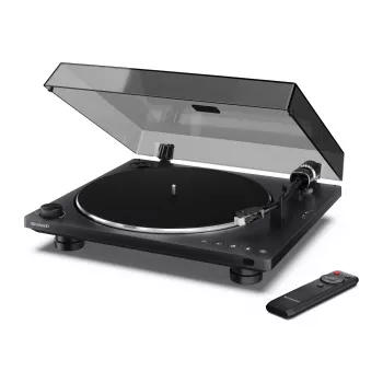 Tocadiscos Sharp RP-TT100 negro accionamiento directo con salida USB para grabación digital