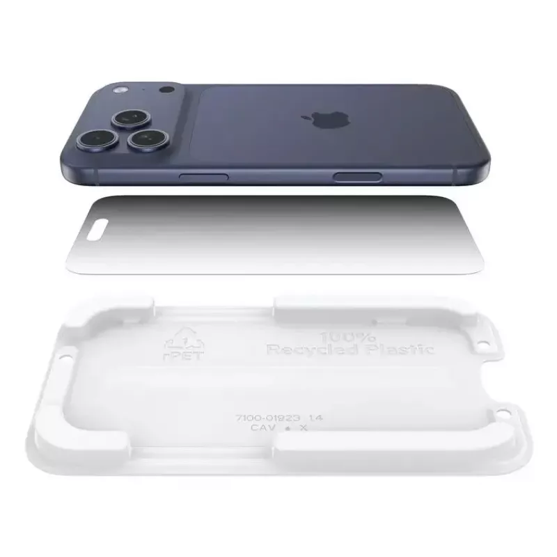 Protector de pantalla Belkin ScreenForce InvisiGlass para iPhone 17 Pro Max Antibacteriano Protección contra caídas