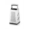 Rallador de acero inoxidable GEFU GRATO G-89562 — diseño cuadrado, construcción de acero inoxidable