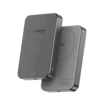 Batería externa PanzerGlass empower by empower Bank 10000mAh Titanium